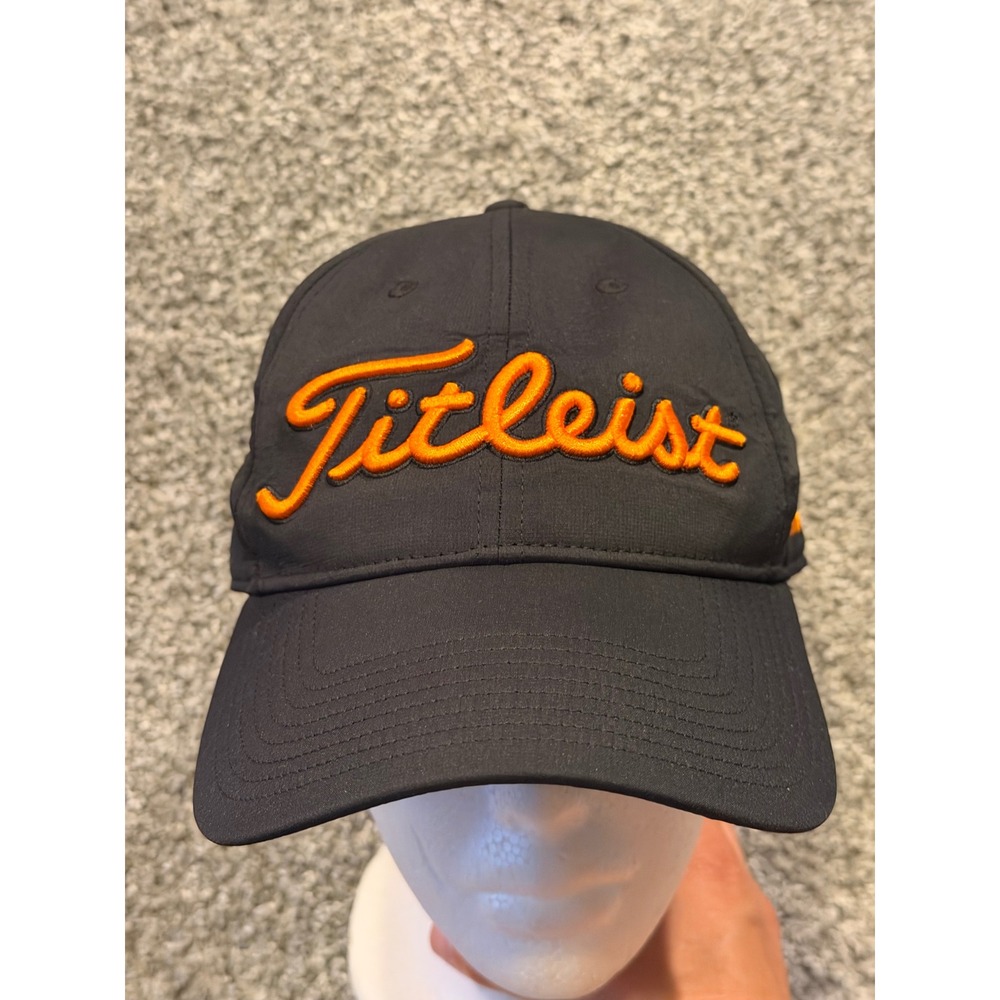 Titleist Hat Men OSFA Black 2018 Cowboy Pro-Am Karsten Creek Golf Adjustable Cap